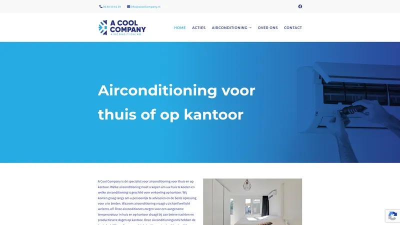 Website van A Cool Company