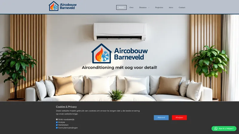 Website van AircobouwBarneveld