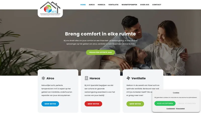 Website van avsspecialist