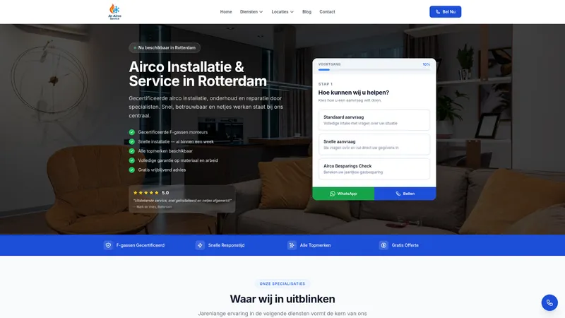 Website van Jin Airco Service