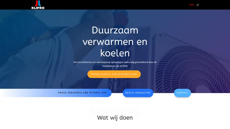 Website van KLIPRO
