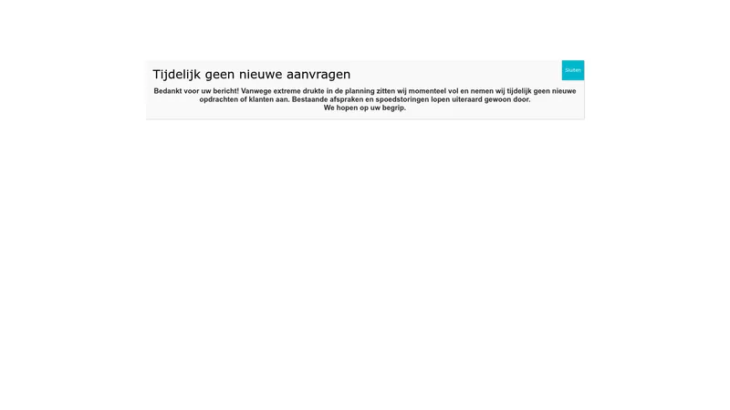 Website van M-Klimaat , Mitsubishi Airconditioning & Warmtepompen