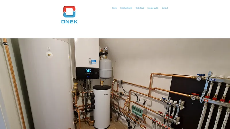 Website van ONEK bv