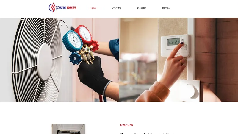Website van Therma Energie