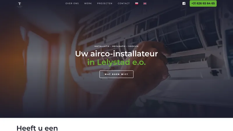Website van Tiart